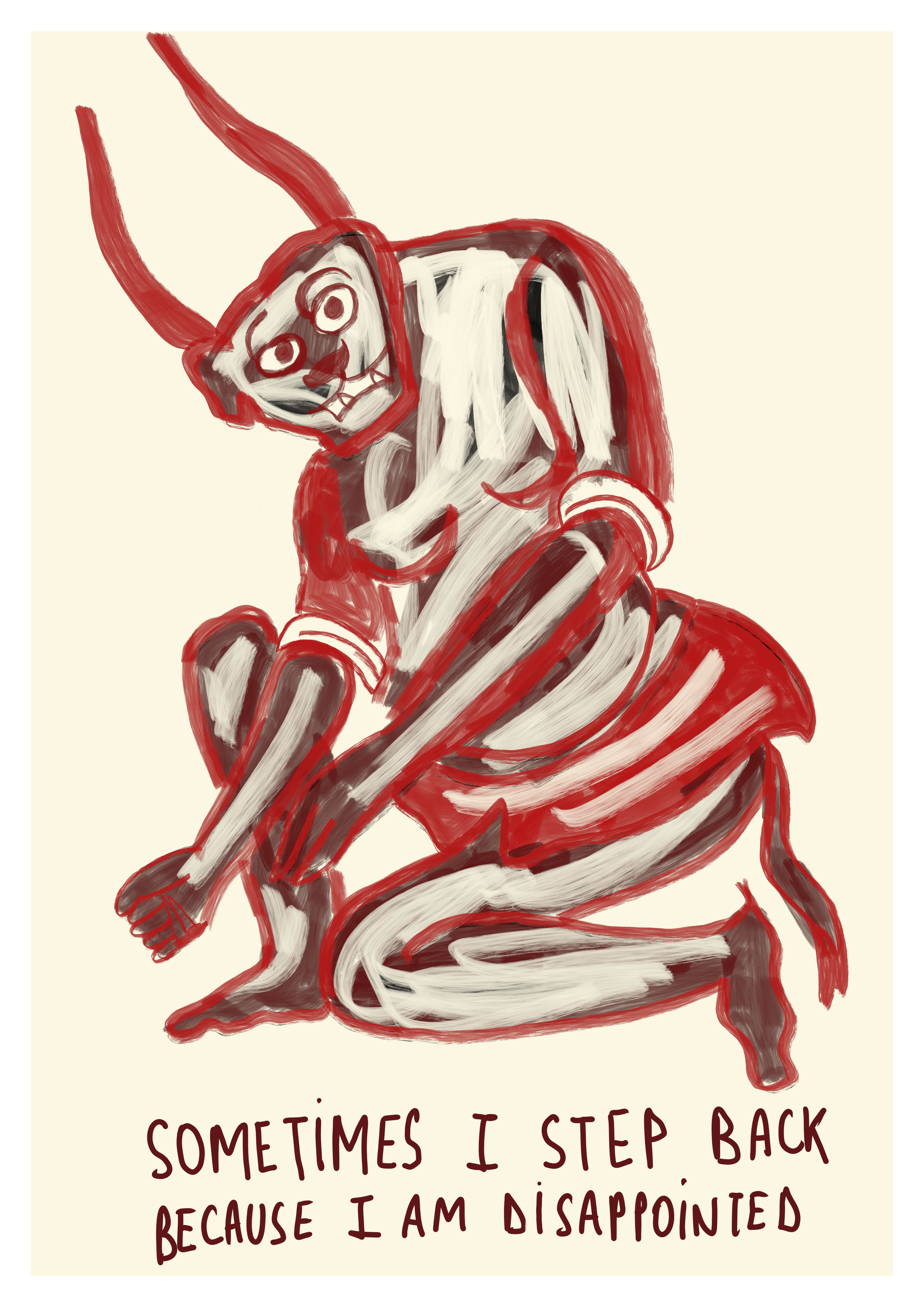 brut - SThe Div Disappearing - print