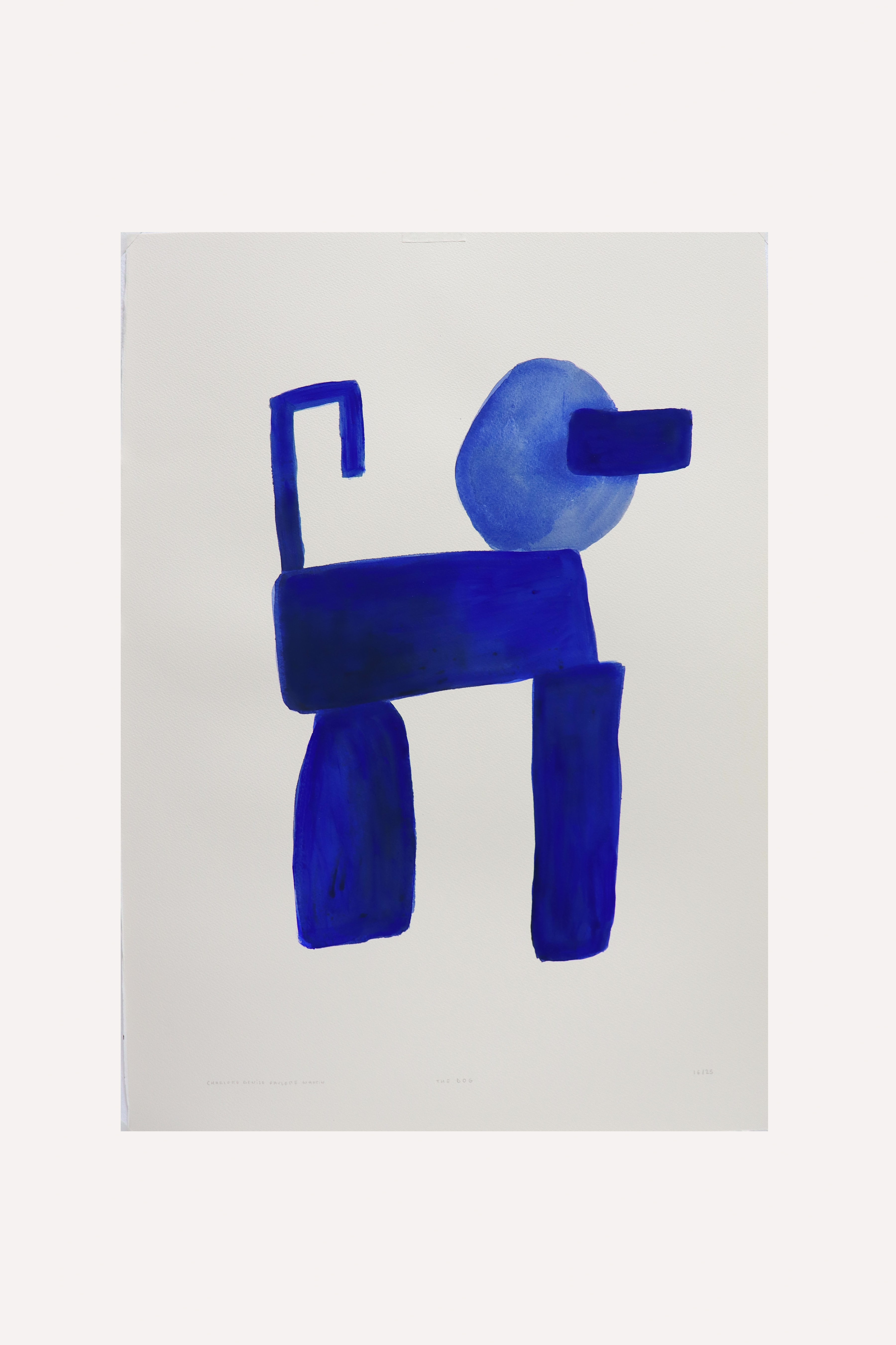 Blue dog | Limited edition
