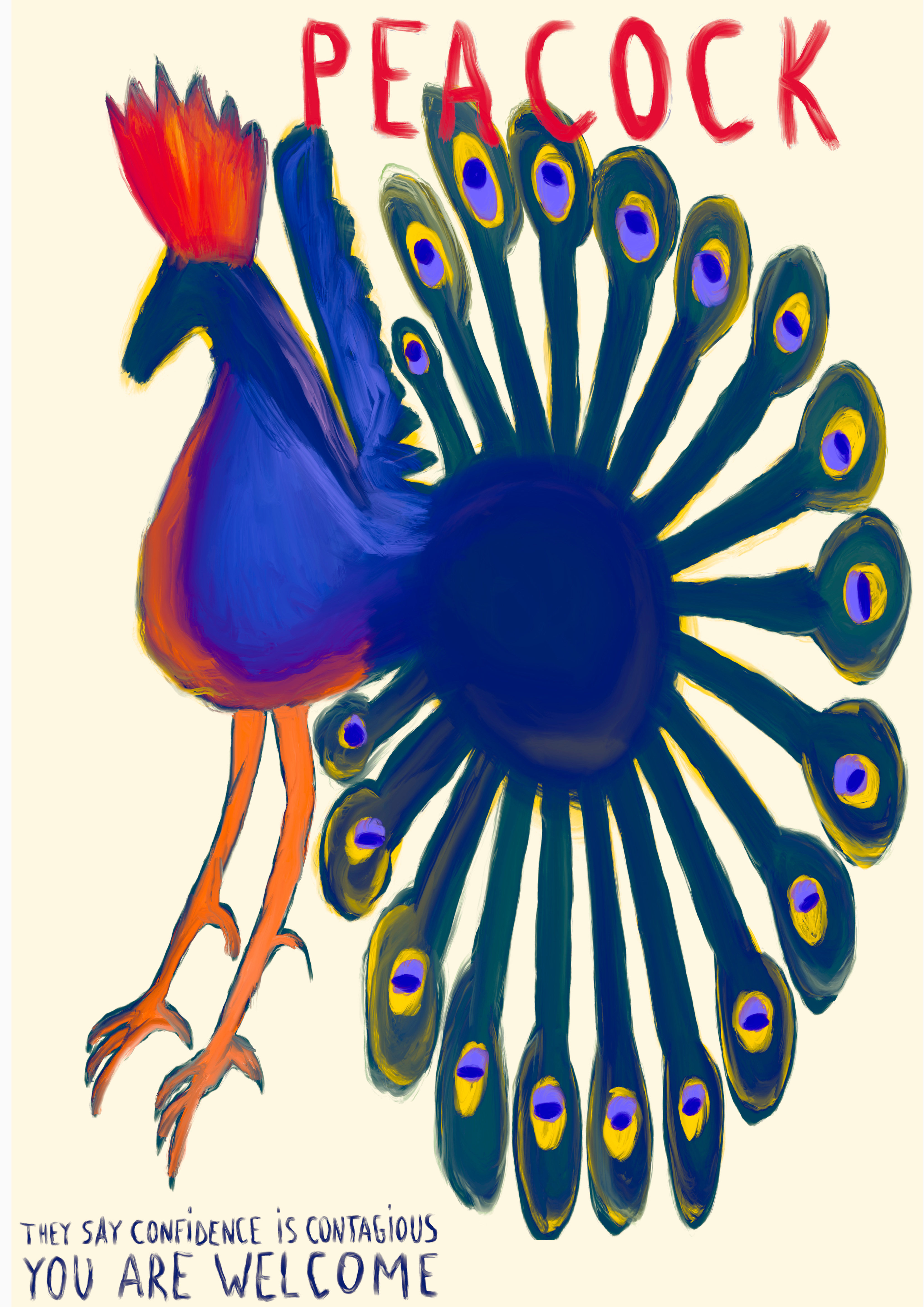 Brut-peacock-art-print-cuemars