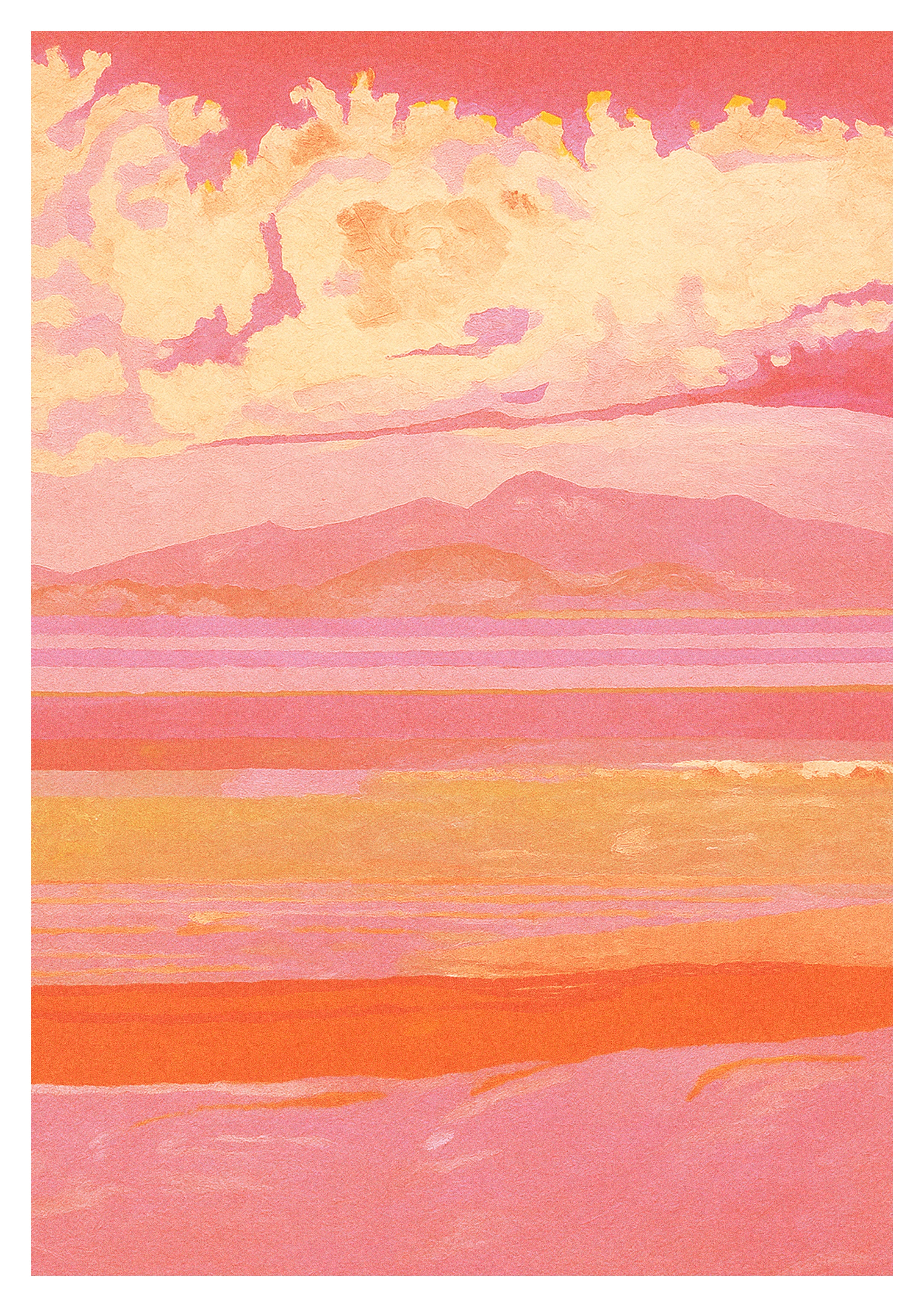 Soleil couchant | Print