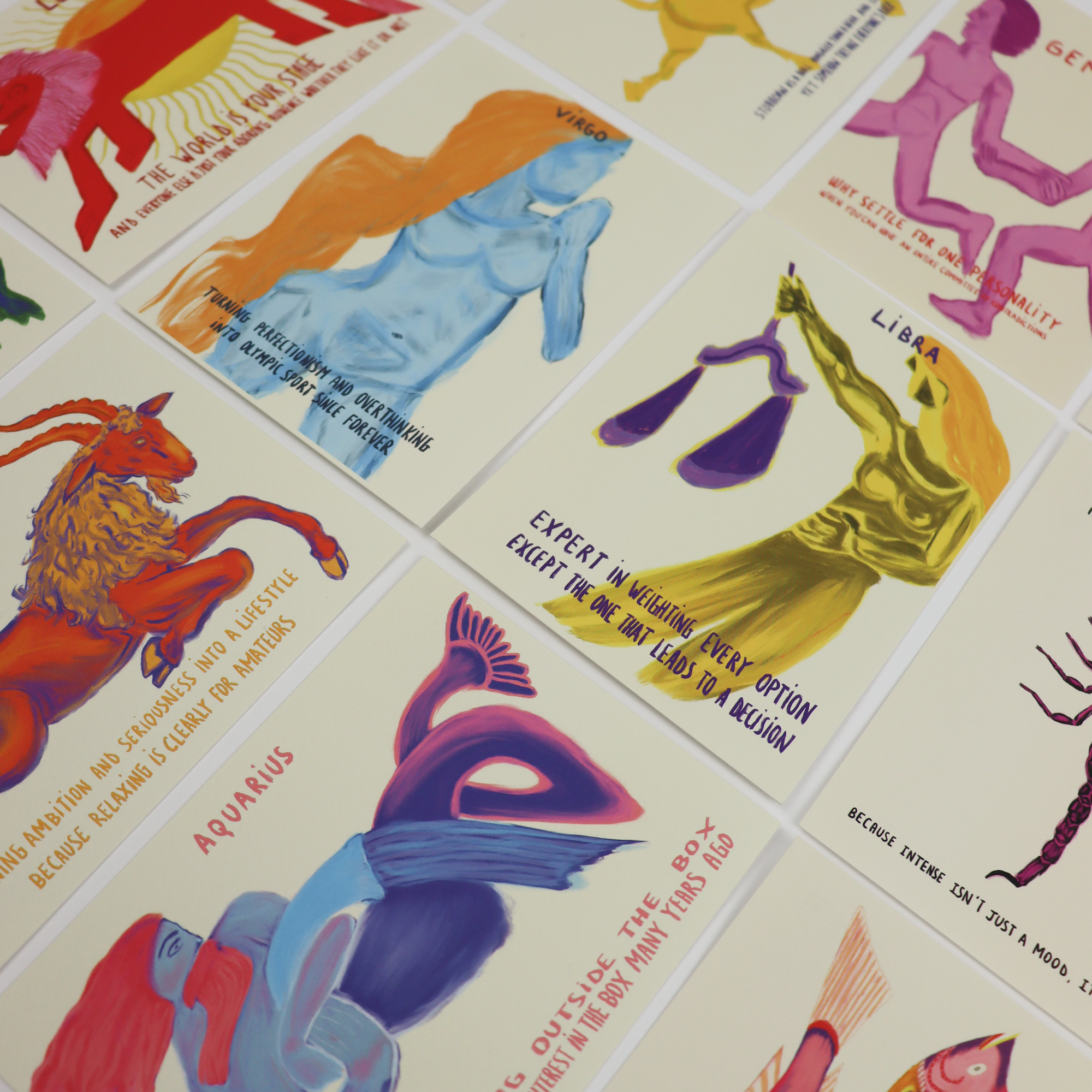 STAR SIGNS ZODIAC | POSTCARDS SET