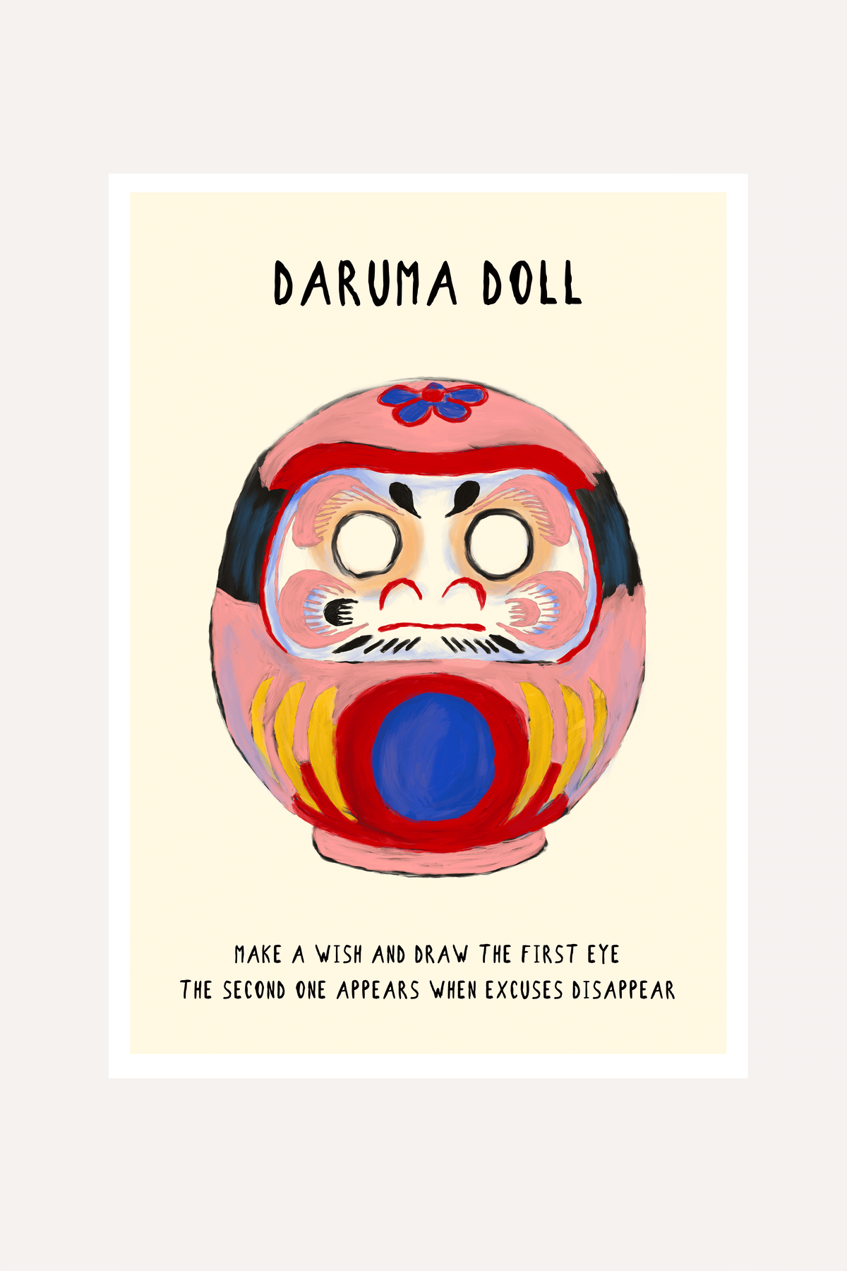 The Daruma | Print