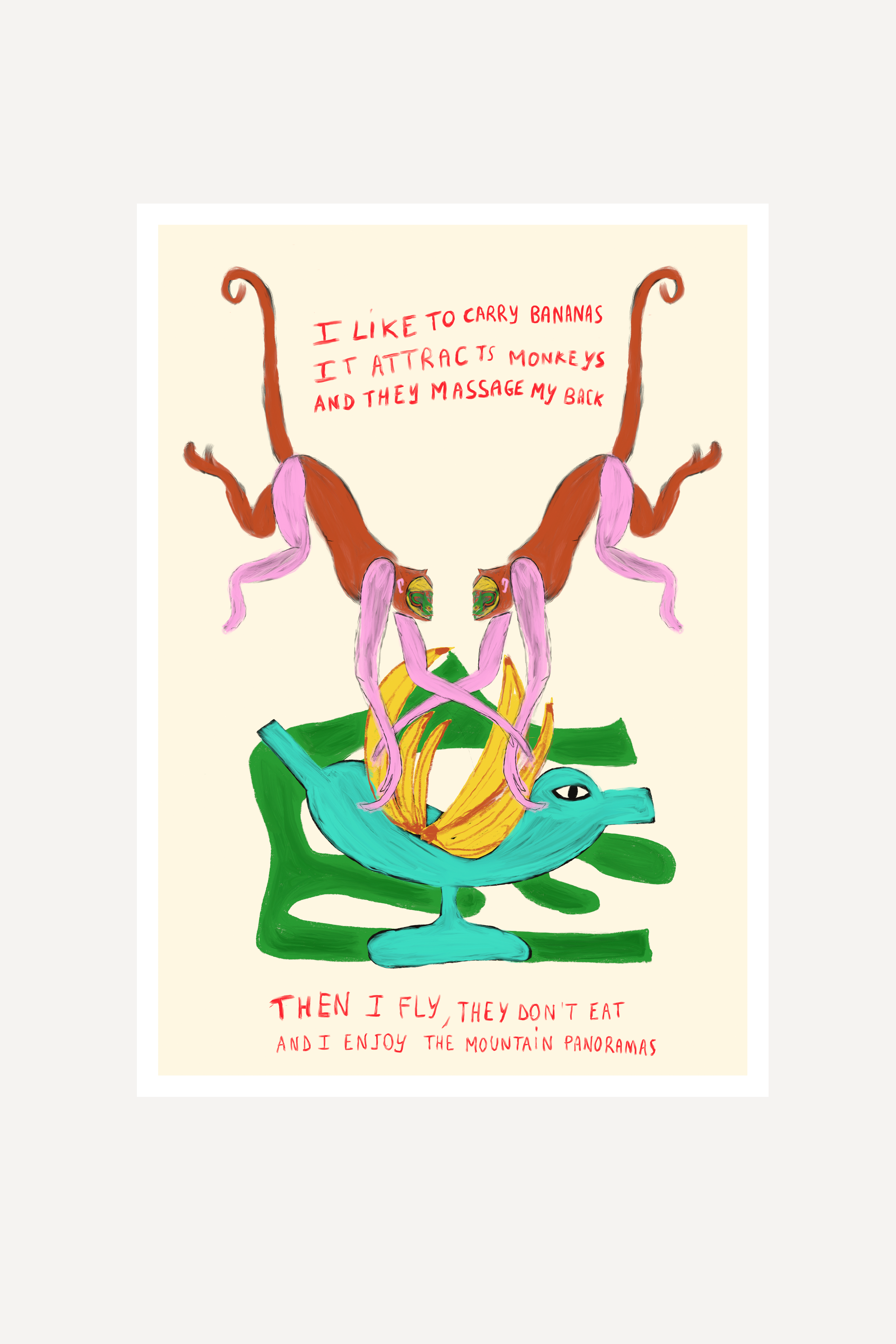 Monkeys | Print