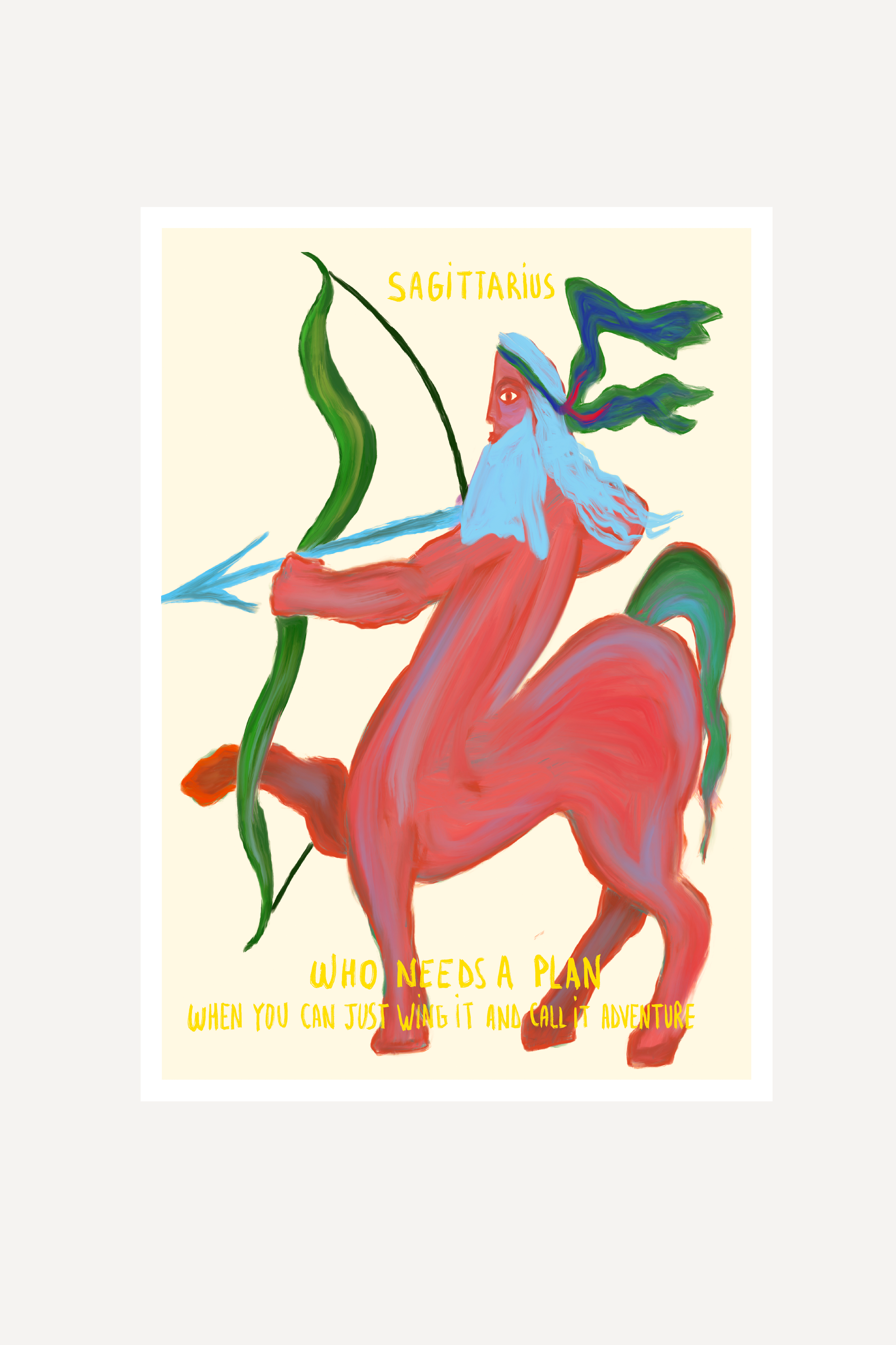 Sagittarius Star Sign | Print