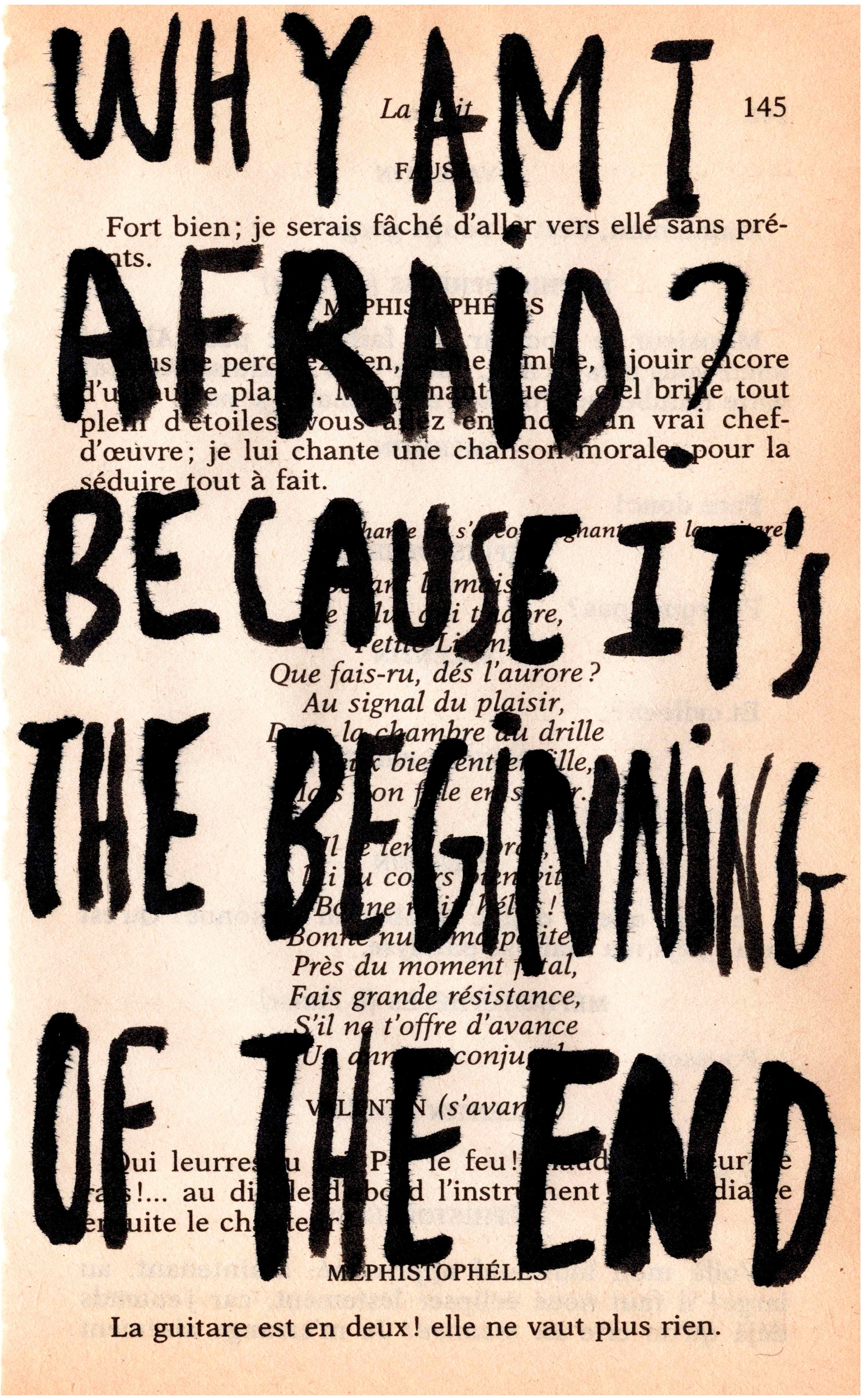 Why am I afraid?