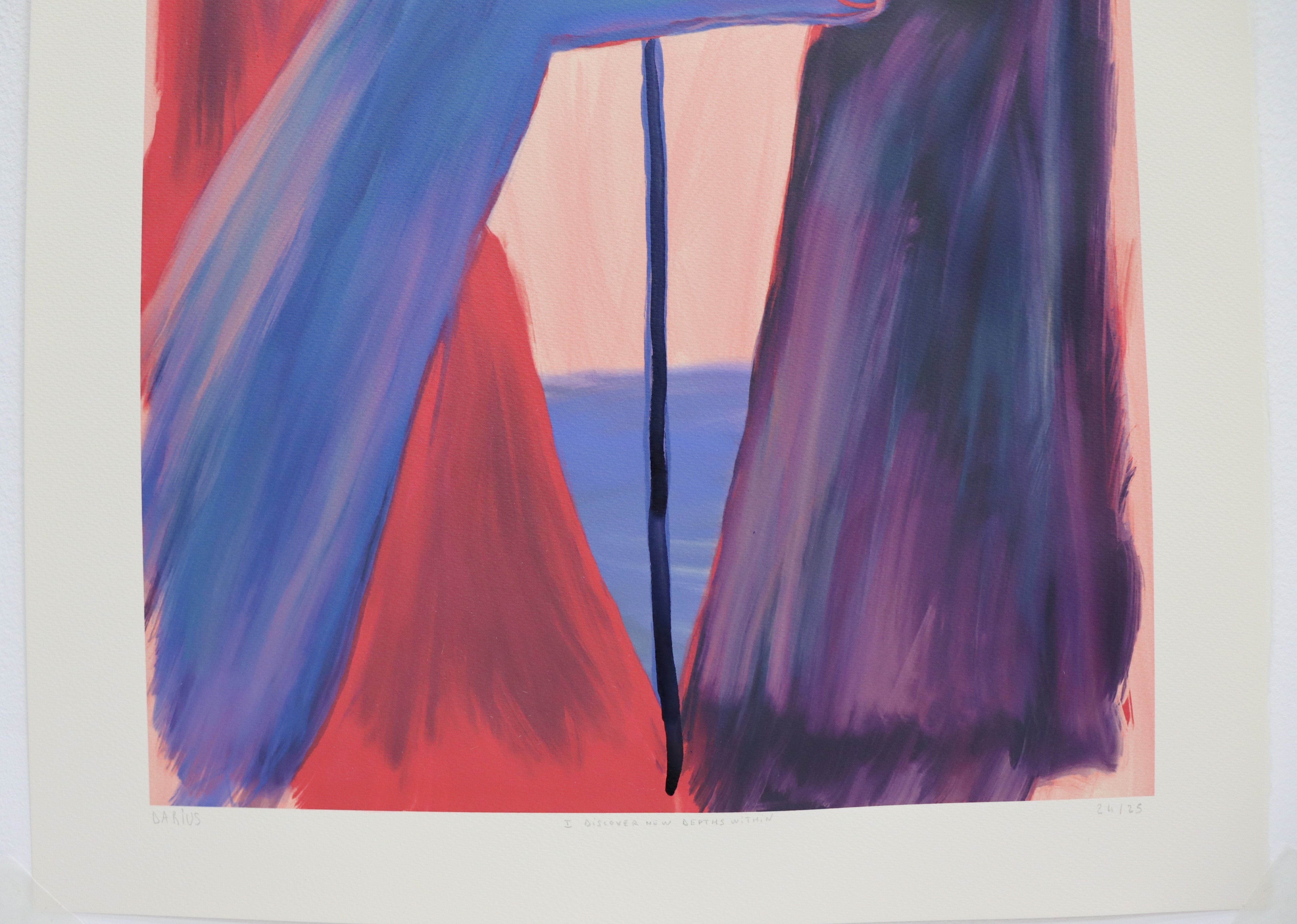 I discover new depths within | Limited edition