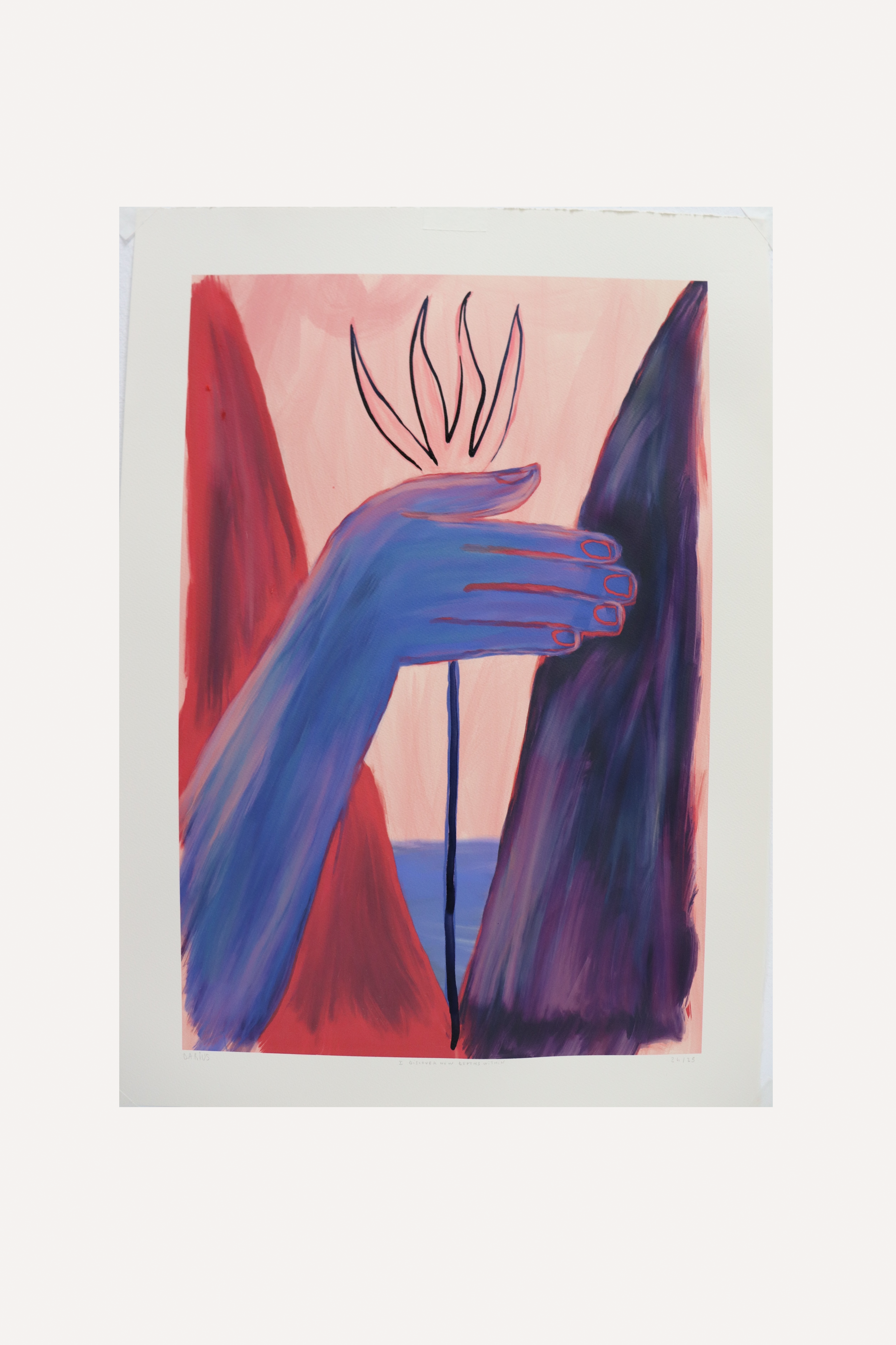 I discover new depths within | Limited edition