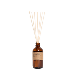 reed diffuser in amber glass number 21 by pf candle co, available at www.cuemars.com