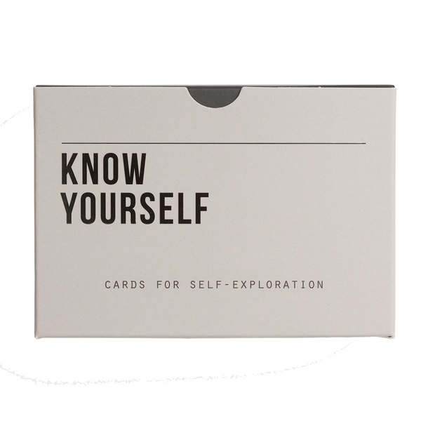 Picture of Know Yourself by The School of Life, 60 prompt cards for self-exploration