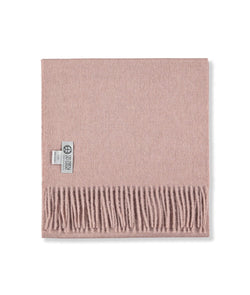 Baby Alpaca Scarf in Light Pink by So Cosy London | Discover now at Cuemars