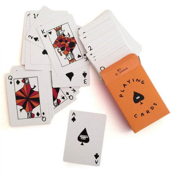 Illustrated Playing Cards by David Shrigley x Third Drawer Down
