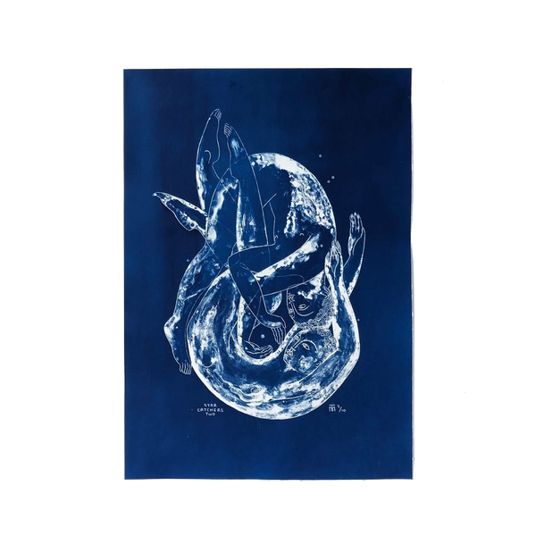 Cyanotype print | Star Catchers II