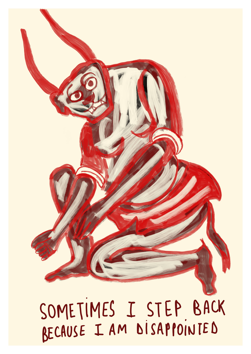 brut - SThe Div Disappearing - print