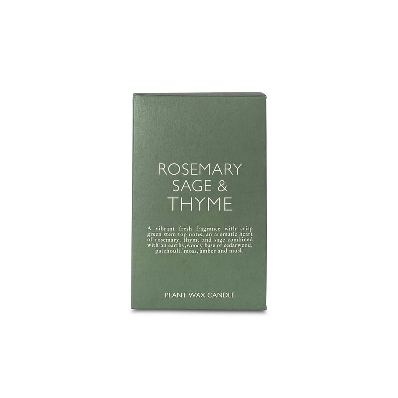 Ceramic candle | Rosemary, Sage & Thyme cuemars