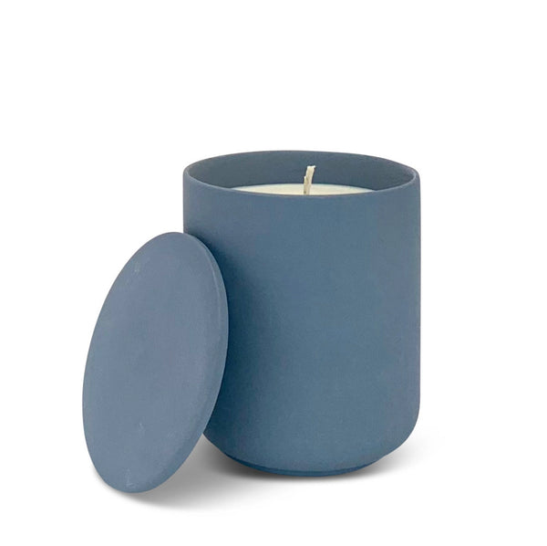 Ceramic candle | Saffron, Amber, Moss  & Fir cuemars