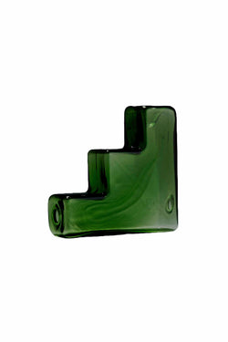 Brown decorative item and glass pipe, designed by Laundry Day. Available at www.cuemars.com
