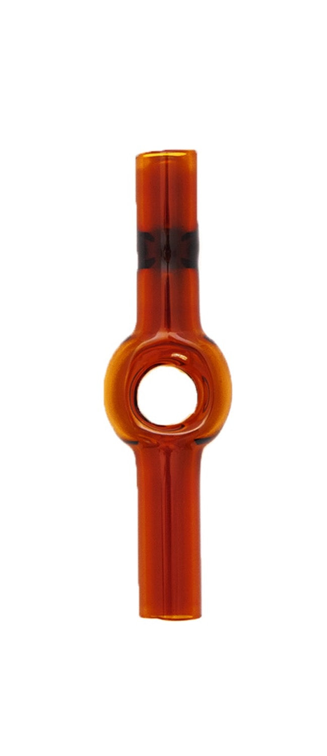 Brown glass pipe by Laundry Day, available at www.cuemars.com