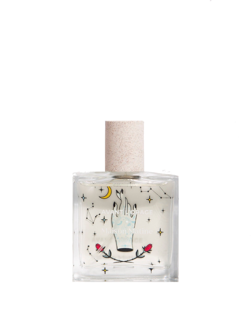 Bottle of perfume by Maison Matin available at www.cuemars.com
