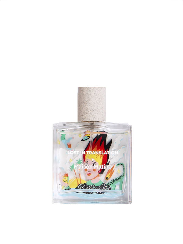 Bottle of perfume by Maison Matin available at www.cuemars.com