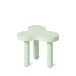 Pastel mint side table with a very organic design by Areaware and Sophie Colle, available at www.cuemars.com