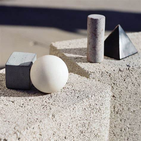 rocks in shapes designed by Runa Klock to keep drinks cool. Available at www.cuemars.com