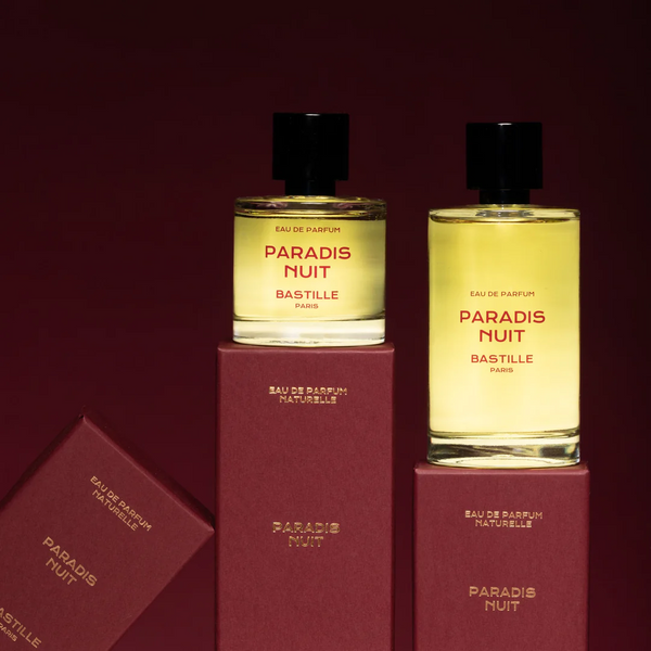 Vegan perfume by perfumer Nicolas Beaulieu for Bastille Paris, available at www.cuemars.com