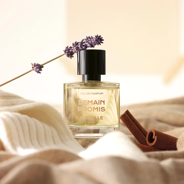 Demain Promis by perfumer Caroline Dumur for Bastille Parfums, available at www.cuemars.com