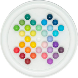 Colourful Gradient Wooden Solitaire, by British homeware brand Block Design, available at www.cuemars.com