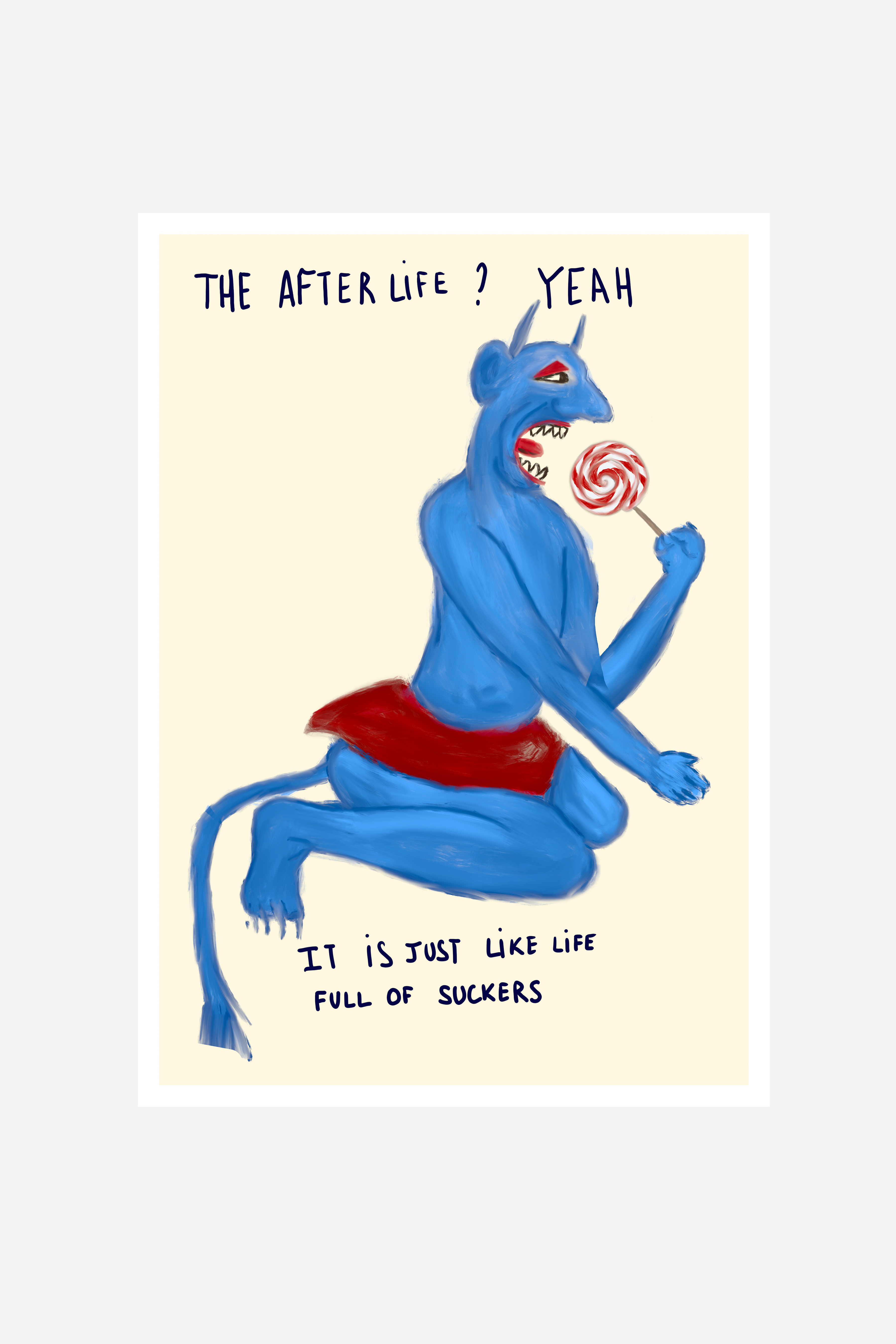 The Div of Couch Comas  | Print