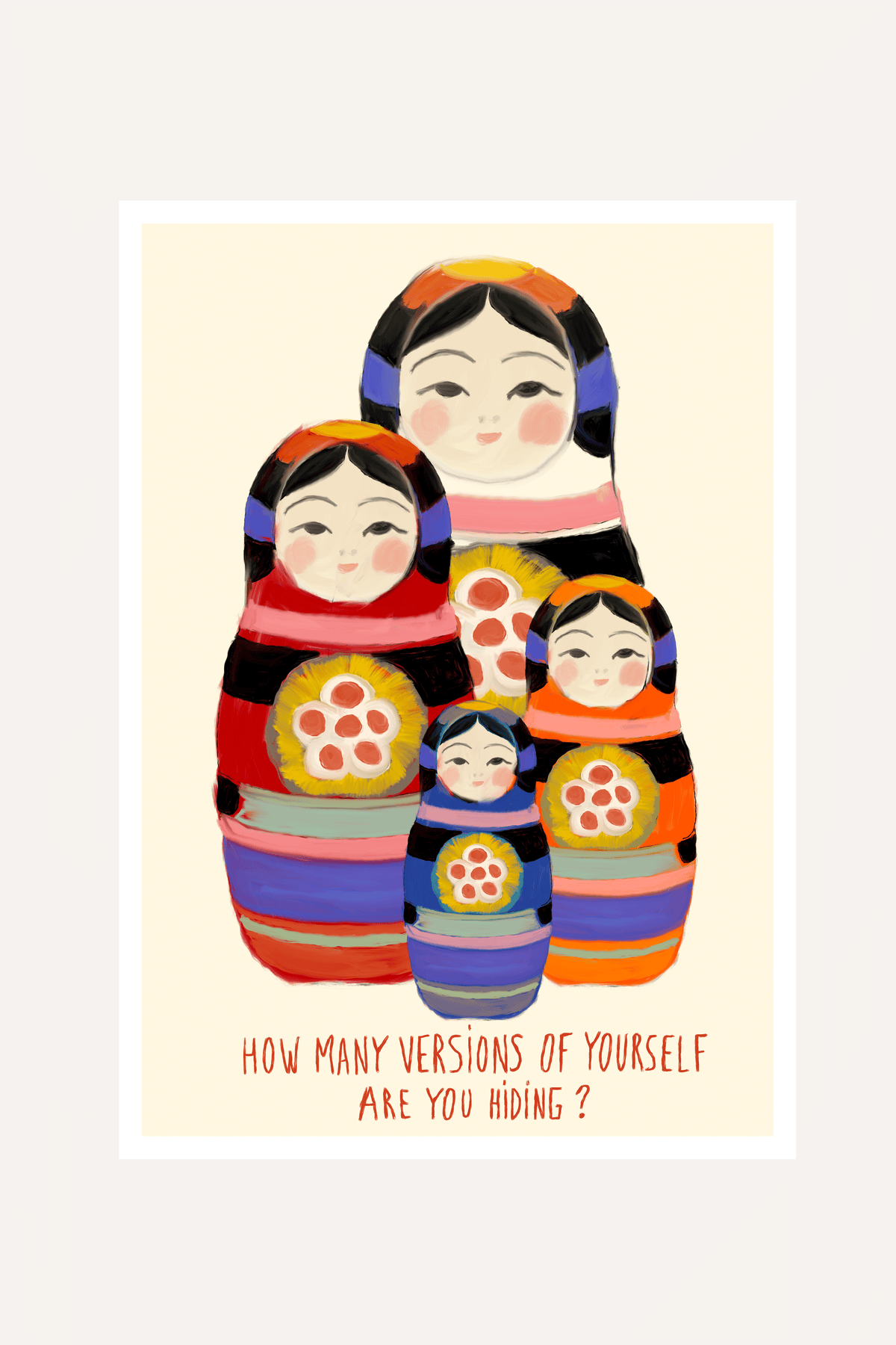 Russian dolls  | Print