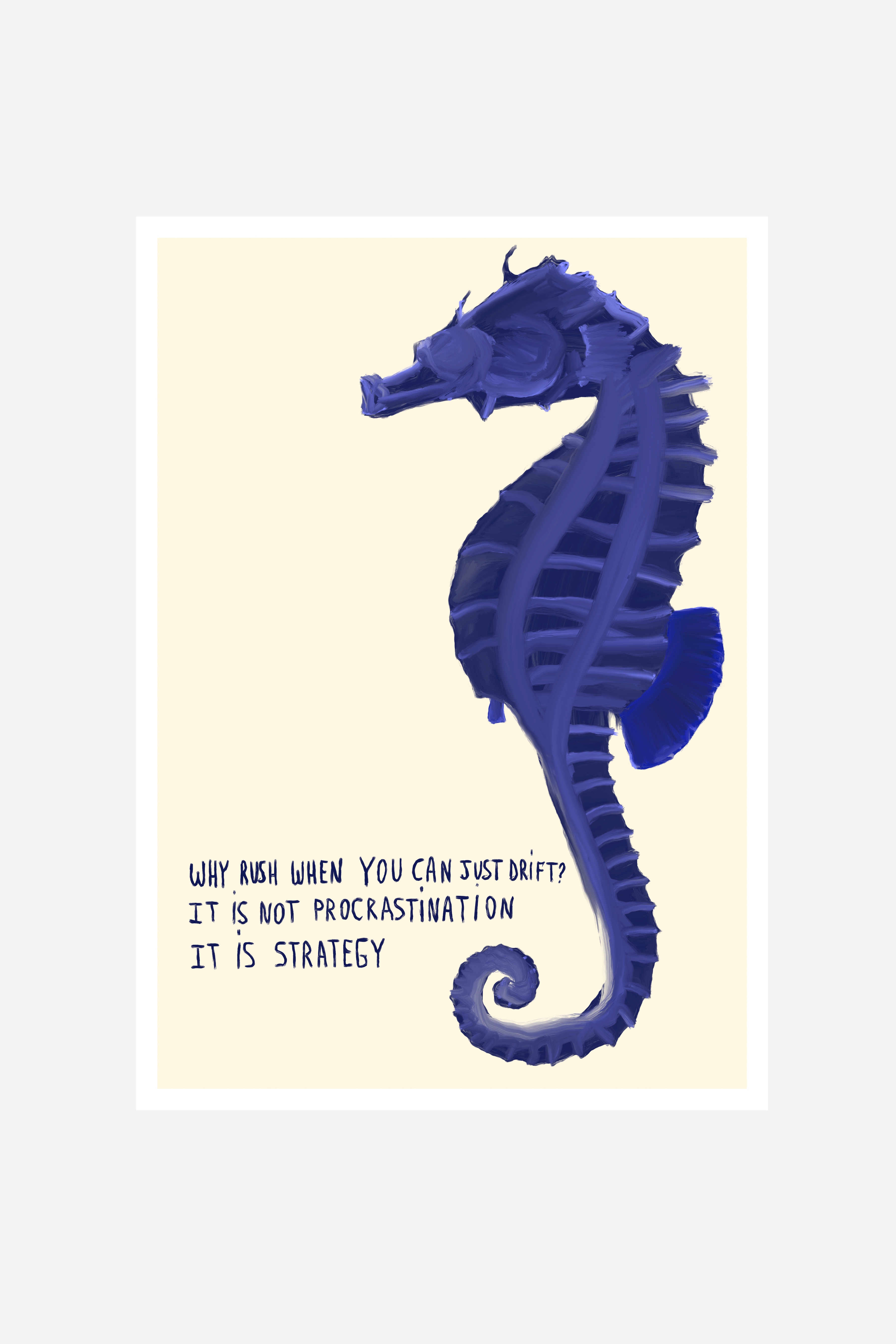 Sea horse  | Print
