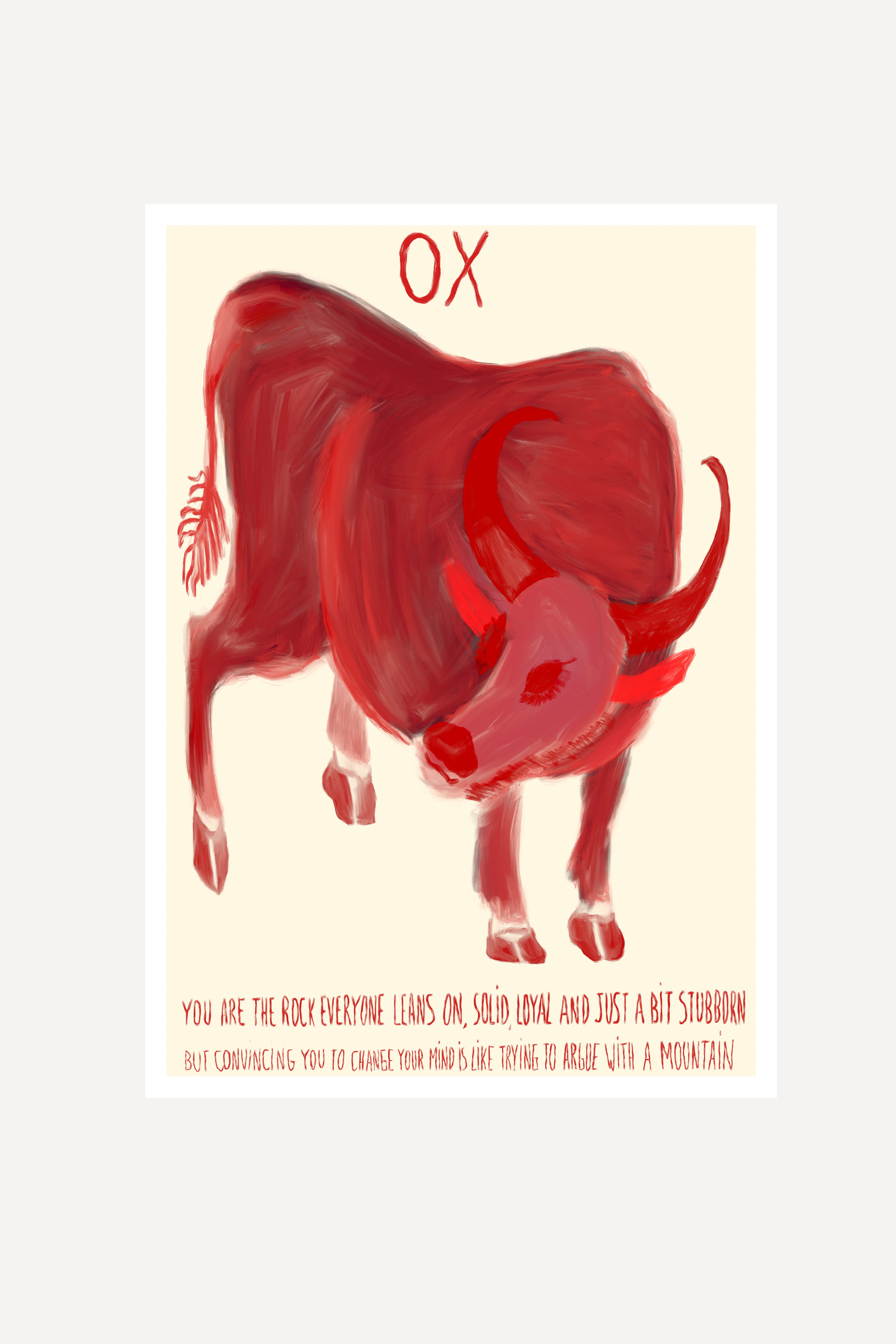 OX | Lunar Star Sign