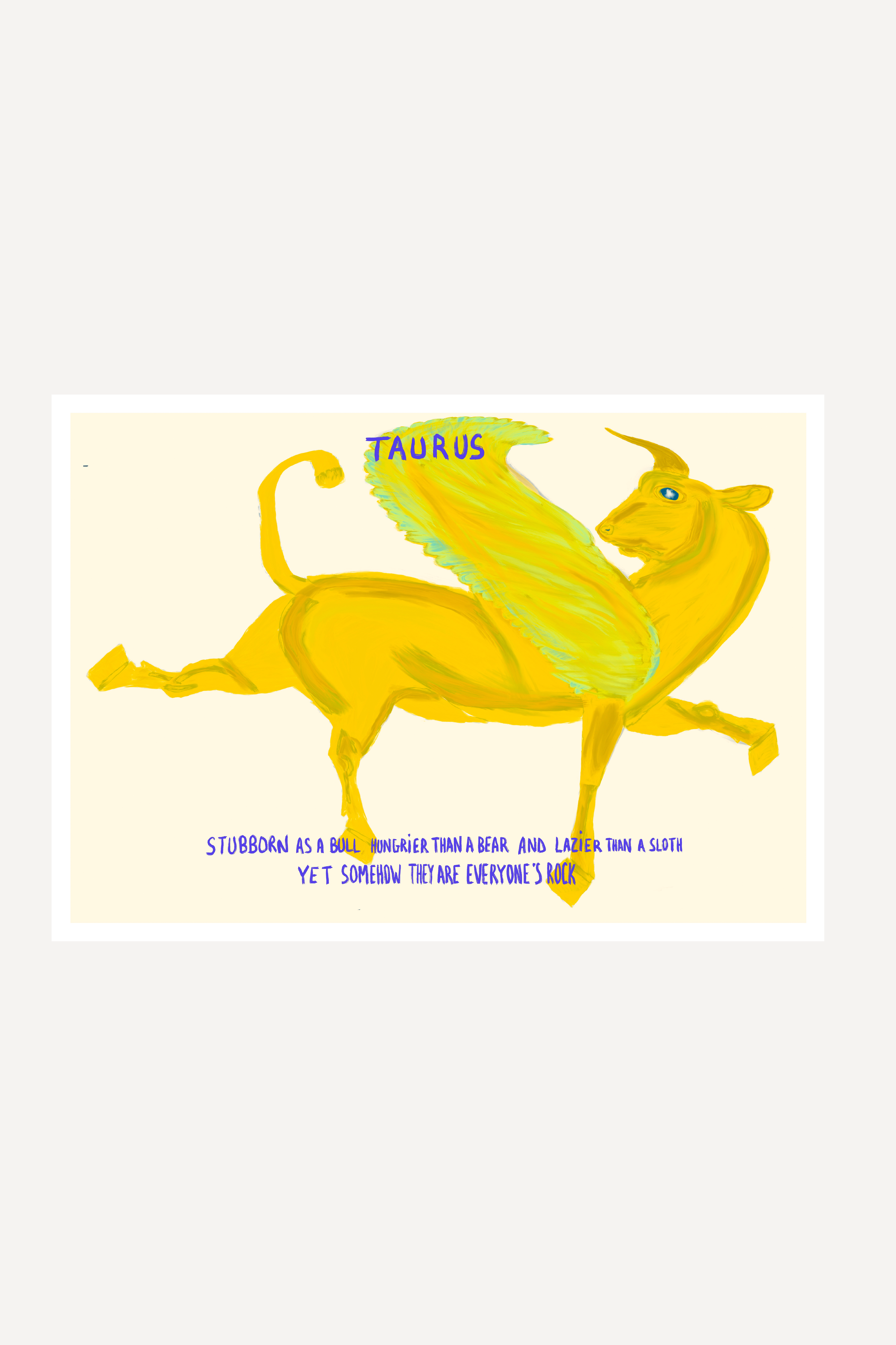 Taurus Star Sign | Print