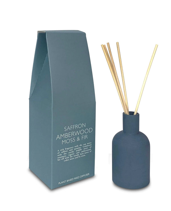 BLue ceramic reed diffuser available at www.cuemars.com