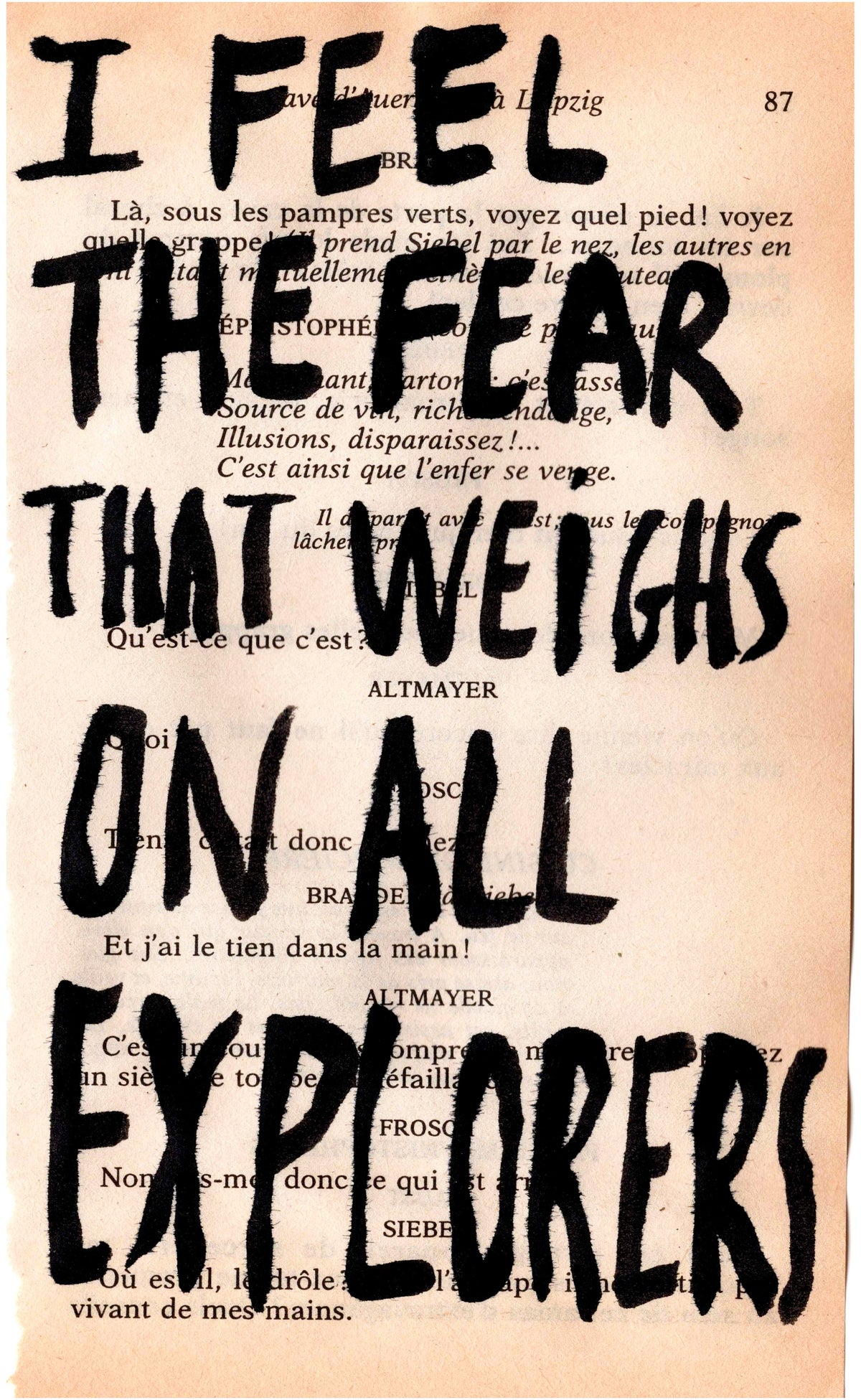 Explorers Fears I feel the fear that weighs on all explorers | Charlotte Denise ...