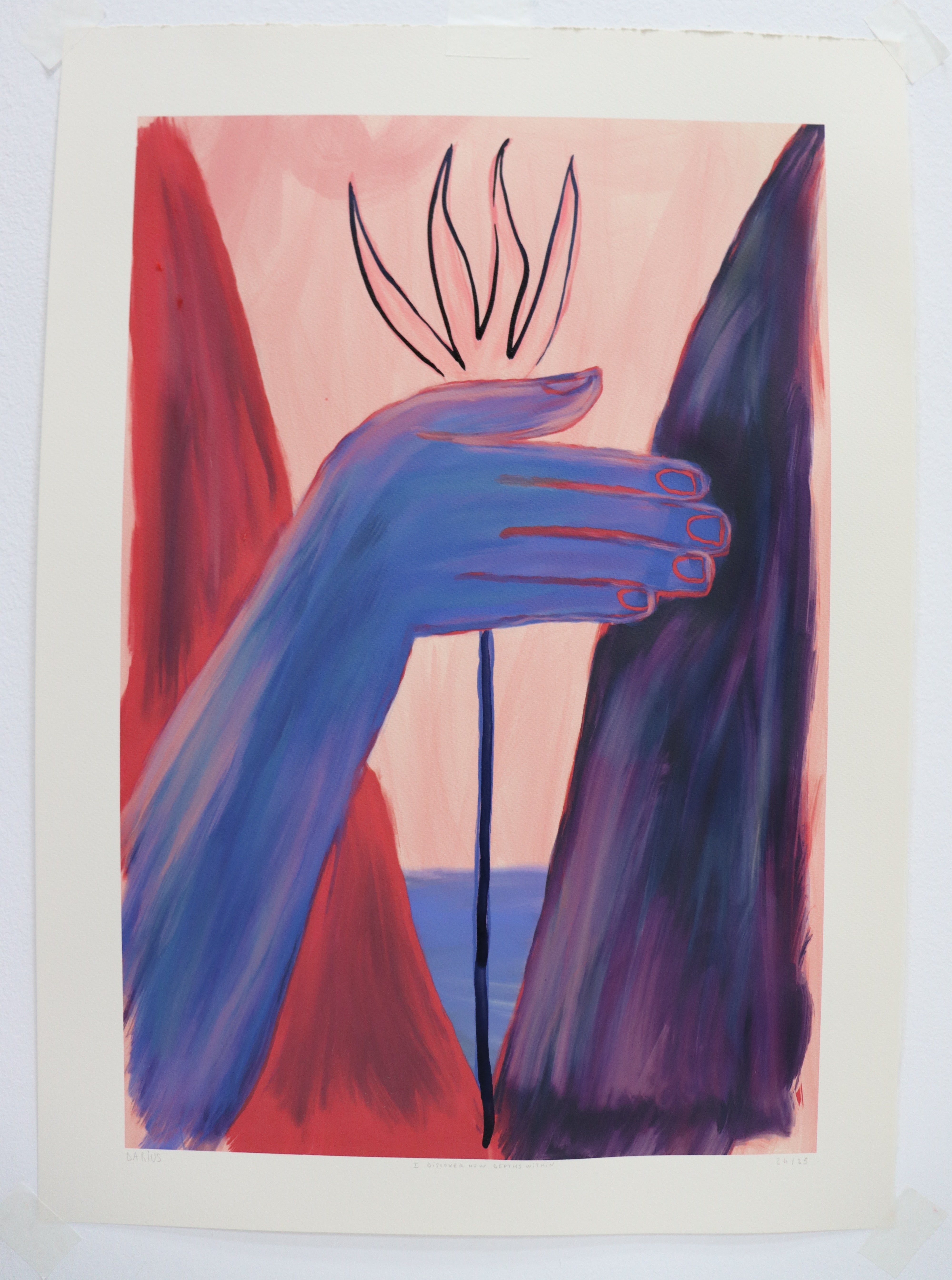 I discover new depths within | Limited edition