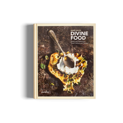 Divine Food cookbook featuring Israeli and Palestinian recipes and food culture, published by Gestalten in 2016, available at www.cuemars.com
