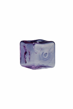 Hand blown purple glass pipe by Laundry Day, available at www.cuemars.com