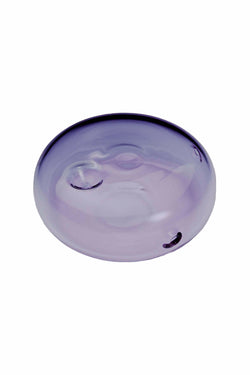 Laundry Day Glass Pipe - 'Charlotte' Purple Smoking Accessory available at Cuemars London
