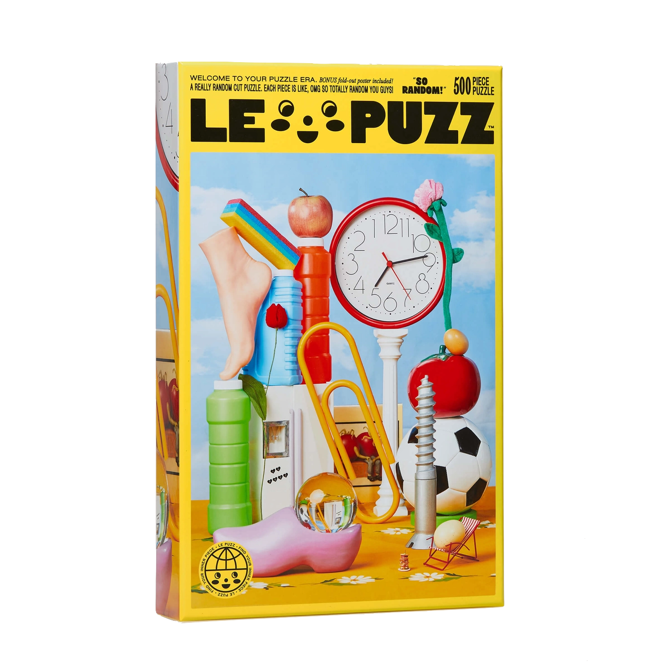Le Puzz So Random Puzzle. Dive into quirky fun with the Le Puzz So Random 500-piece jigsaw puzzle.