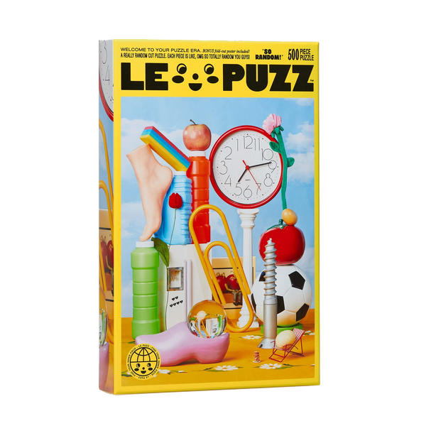 Le Puzz So Random Puzzle. Dive into quirky fun with the Le Puzz So Random 500-piece jigsaw puzzle.