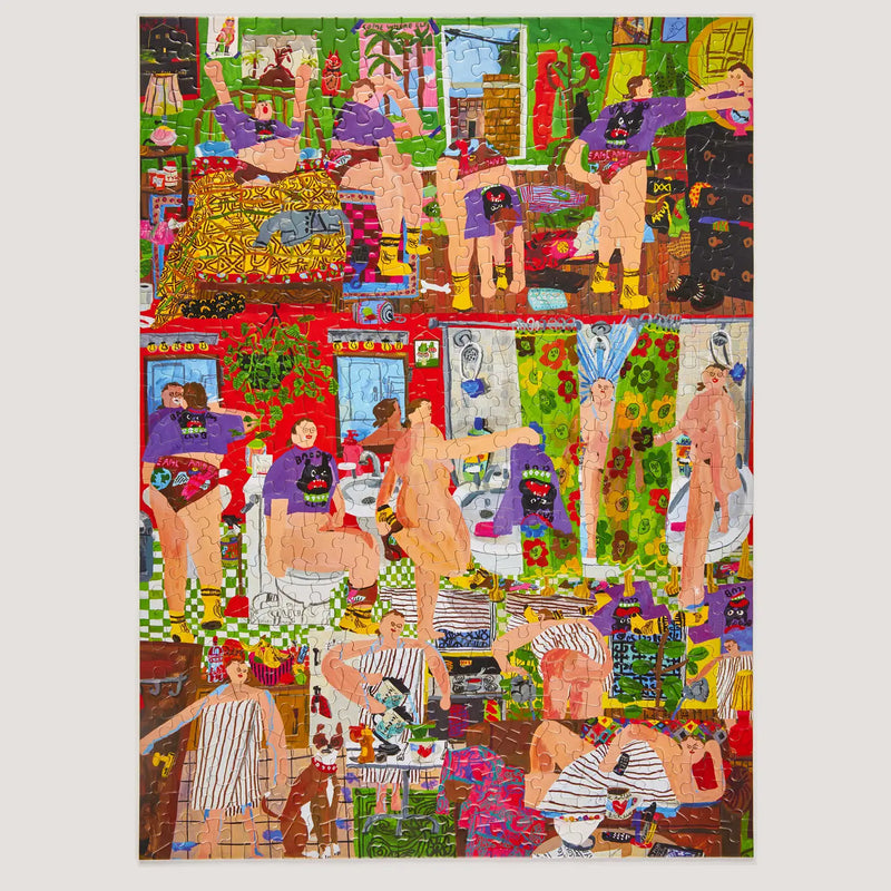 Le Puzz «Sunday Morning» 500-Piece Jigsaw Puzzle – Artful Sunday Chill