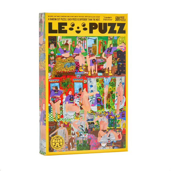 Le Puzz «Sunday Morning» 500-Piece Jigsaw Puzzle – Artful Sunday Chill