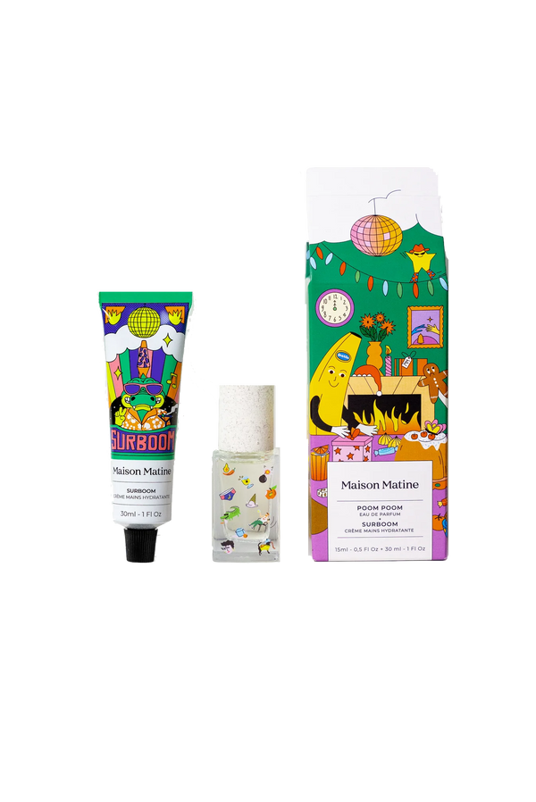 Poom Poom eau de parfum plus 30 ml moisturising by Maison Matine, available at www.cuemars.com
