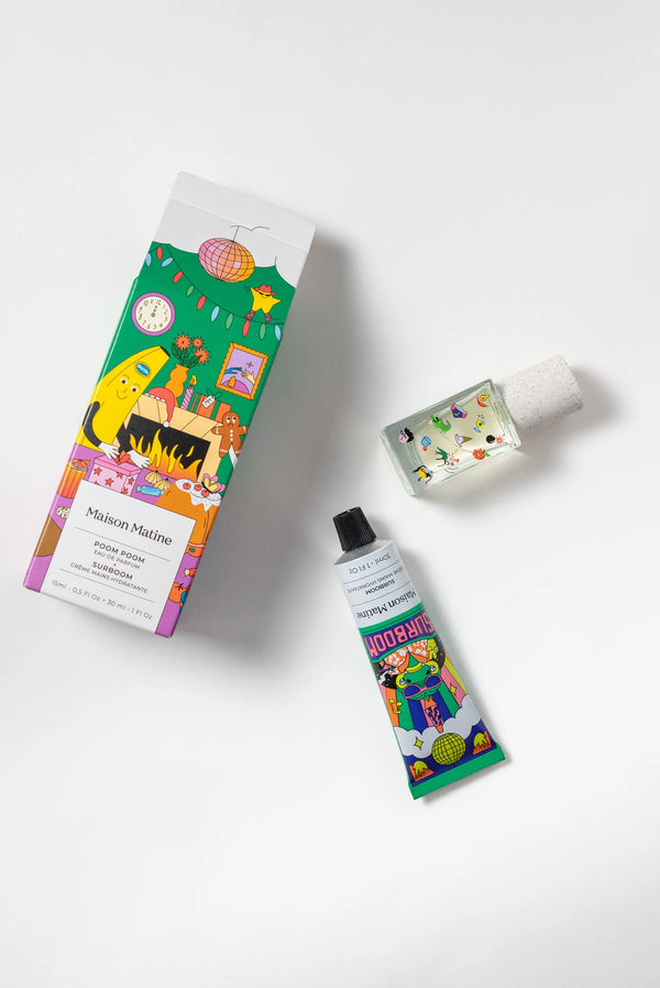 Poom Poom eau de parfum plus 30 ml moisturising by Maison Matine, available at www.cuemars.com