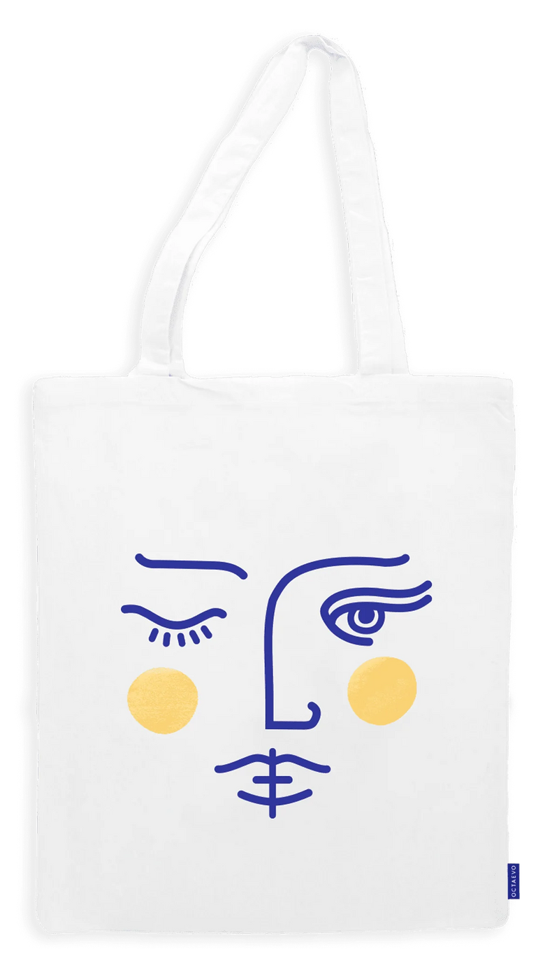 Janus tote bag by Octaevo, available at www.cuemars.com