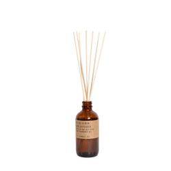 pinon reed diffuser in amber glass by pf candle co 