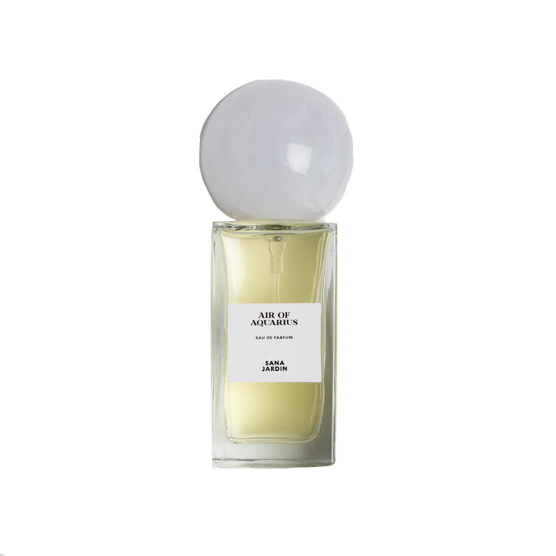 Sana Jardin bottle of 50ml of eau de parfum Air of Aquarius available at Cuemars.com