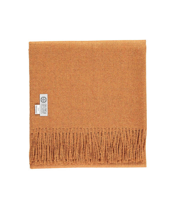 Baby Alpaca Scarf in Curry by So Cosy London | Discover now at Cuemars