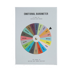 Picture of Emotional Barometer by The School of Life, 20 cards that explain 20 different moods that we can all relate to